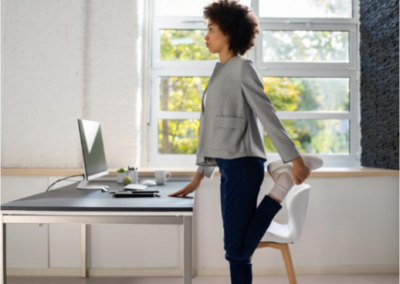 Eight at-your-desk Exercises to Combat Risks of Sitting